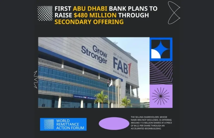 First Abu Dhabi Bank Eyes $480 Million from Secondary Share Sale